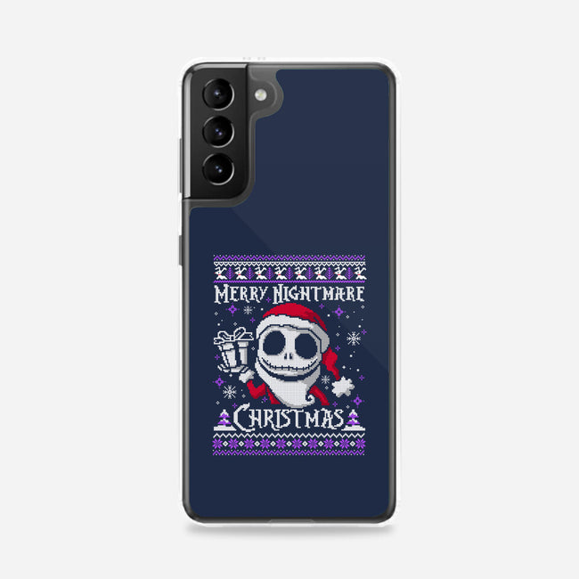 Merry Nightmare Christmas-Samsung-Snap-Phone Case-NemiMakeit