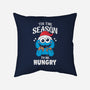 Hungry Monster-None-Removable Cover w Insert-Throw Pillow-krisren28