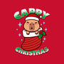 Cappy Xmas-Womens-Off Shoulder-Tee-Boggs Nicolas