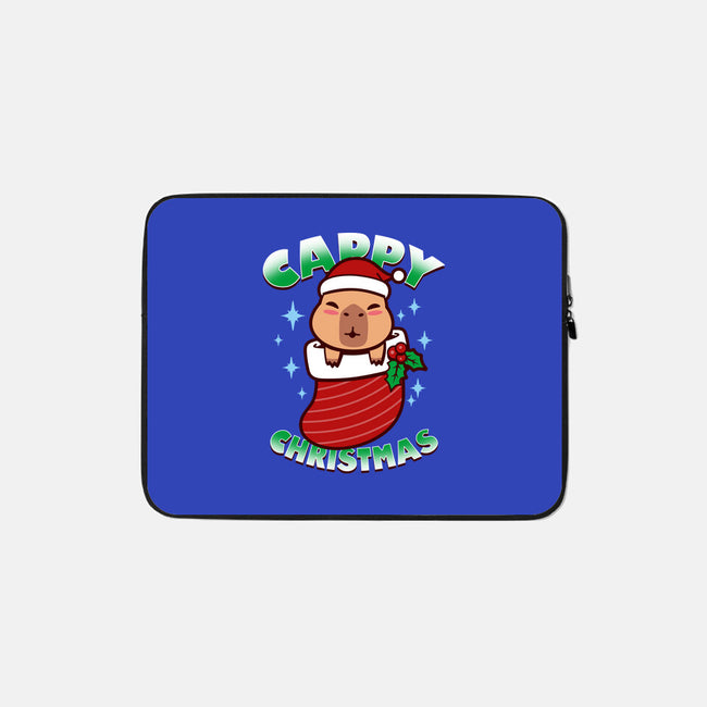 Cappy Xmas-None-Zippered-Laptop Sleeve-Boggs Nicolas