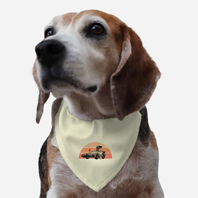 Outatime Beagle-Dog-Adjustable-Pet Collar-retrodivision