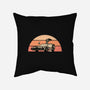 Outatime Beagle-None-Non-Removable Cover w Insert-Throw Pillow-retrodivision