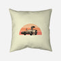 Outatime Beagle-None-Non-Removable Cover w Insert-Throw Pillow-retrodivision