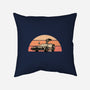 Outatime Beagle-None-Non-Removable Cover w Insert-Throw Pillow-retrodivision