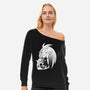 The Owlmother-Womens-Off Shoulder-Sweatshirt-jasesa