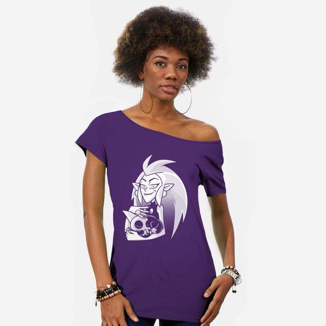 The Owlmother-Womens-Off Shoulder-Tee-jasesa