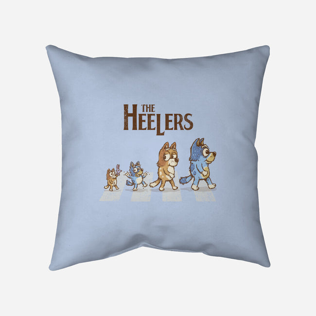 The Heelers Road-None-Non-Removable Cover w Insert-Throw Pillow-kg07