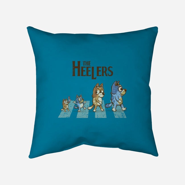 The Heelers Road-None-Non-Removable Cover w Insert-Throw Pillow-kg07