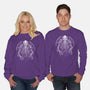 Great Old One Behind The Shadows-Unisex-Crew Neck-Sweatshirt-DrMonekers