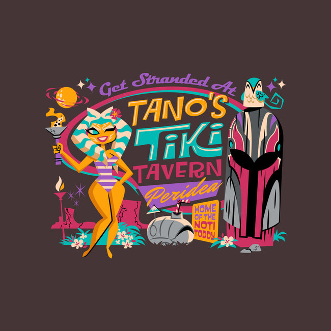 Tano's Tiki Tavern-Womens-Basic-Tee-Wheels