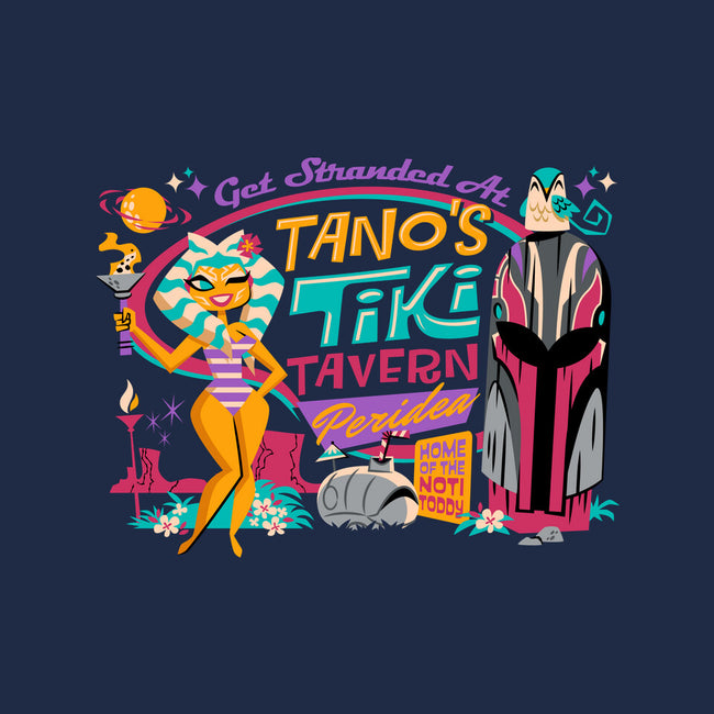 Tano's Tiki Tavern-Unisex-Crew Neck-Sweatshirt-Wheels