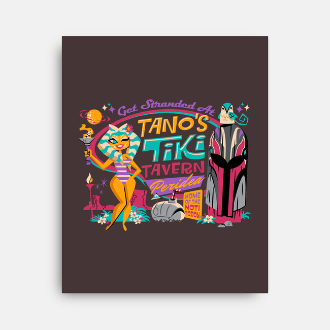 Tano's Tiki Tavern-None-Stretched-Canvas-Wheels