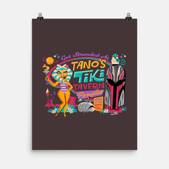 Tano's Tiki Tavern-None-Matte-Poster-Wheels