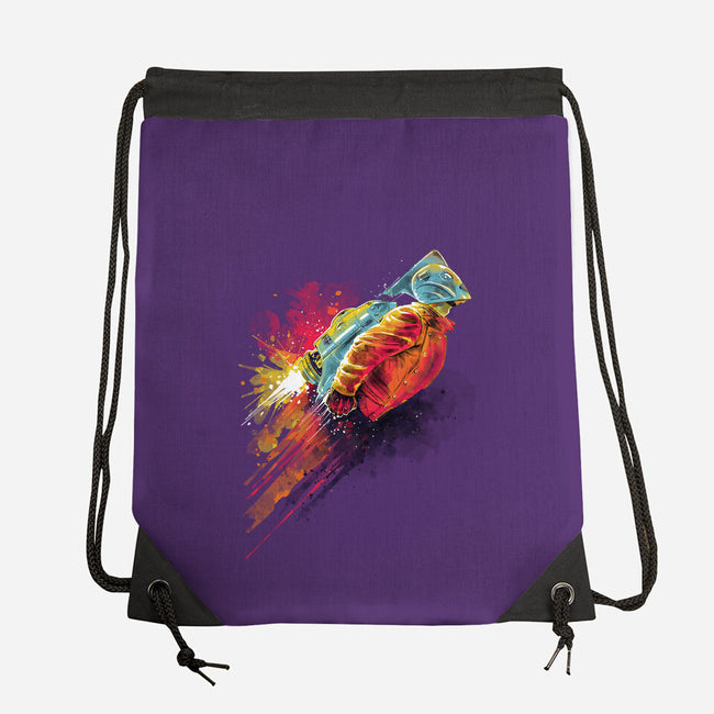 Human Rocket-None-Drawstring-Bag-zascanauta