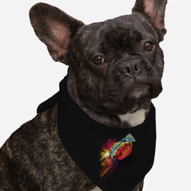 Human Rocket-Dog-Bandana-Pet Collar-zascanauta