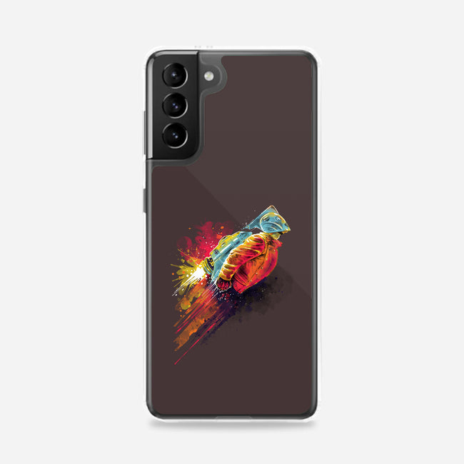 Human Rocket-Samsung-Snap-Phone Case-zascanauta