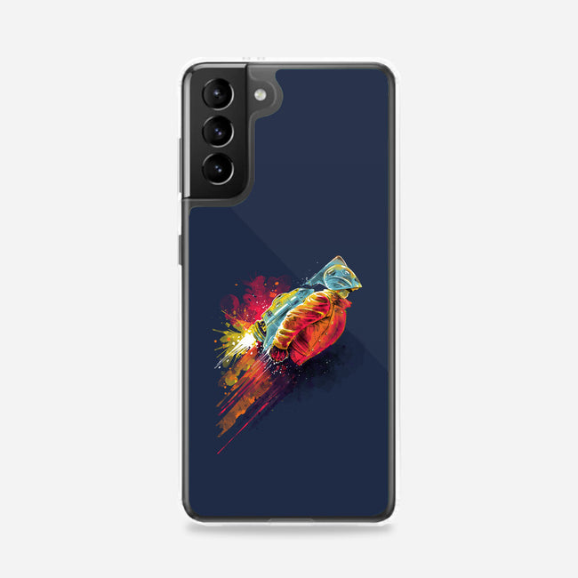 Human Rocket-Samsung-Snap-Phone Case-zascanauta