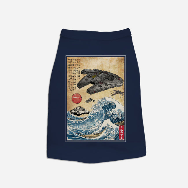 Rebels In Japan Woodblock-Cat-Basic-Pet Tank-DrMonekers