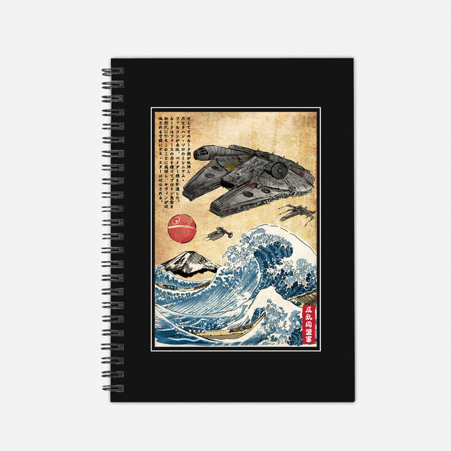 Rebels In Japan Woodblock-None-Dot Grid-Notebook-DrMonekers