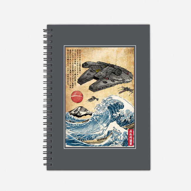 Rebels In Japan Woodblock-None-Dot Grid-Notebook-DrMonekers