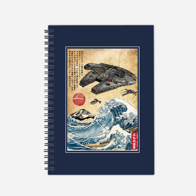 Rebels In Japan Woodblock-None-Dot Grid-Notebook-DrMonekers