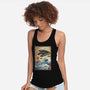 Rebels In Japan Woodblock-Womens-Racerback-Tank-DrMonekers