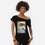 Rebels In Japan Woodblock-Womens-Off Shoulder-Tee-DrMonekers