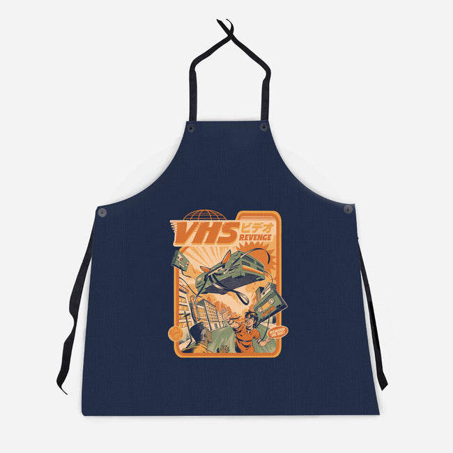 VHS Revenge-Unisex-Kitchen-Apron-ilustrata