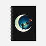 Robot Boy Moon-None-Dot Grid-Notebook-Vallina84