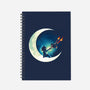 Robot Boy Moon-None-Dot Grid-Notebook-Vallina84