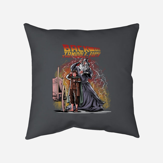 Back To The Middle-Earth-None-Non-Removable Cover w Insert-Throw Pillow-zascanauta