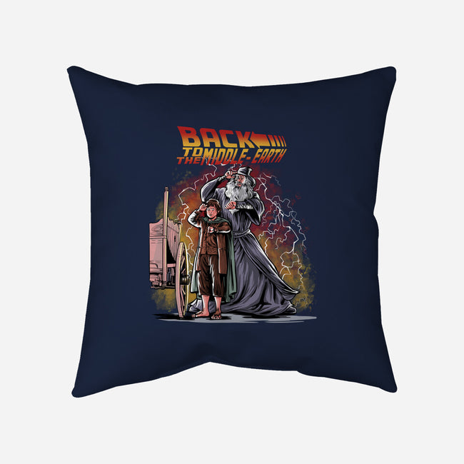 Back To The Middle-Earth-None-Non-Removable Cover w Insert-Throw Pillow-zascanauta