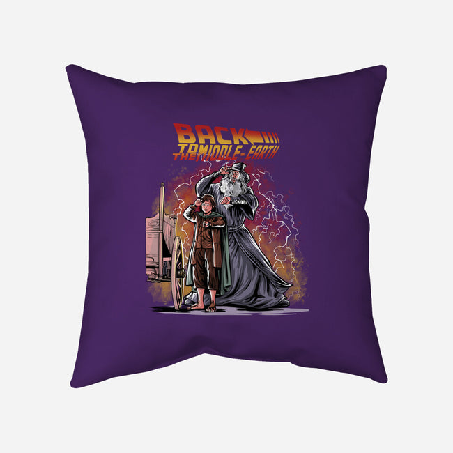 Back To The Middle-Earth-None-Non-Removable Cover w Insert-Throw Pillow-zascanauta