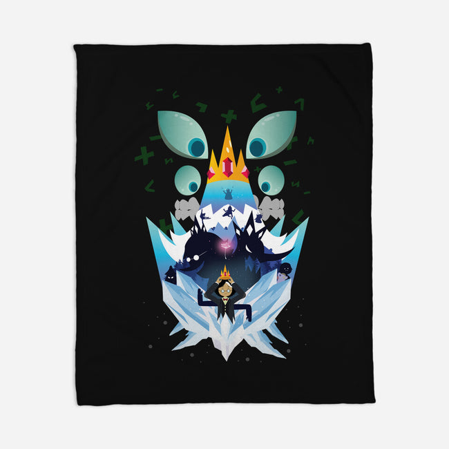 The Crown-None-Fleece-Blanket-SwensonaDesigns