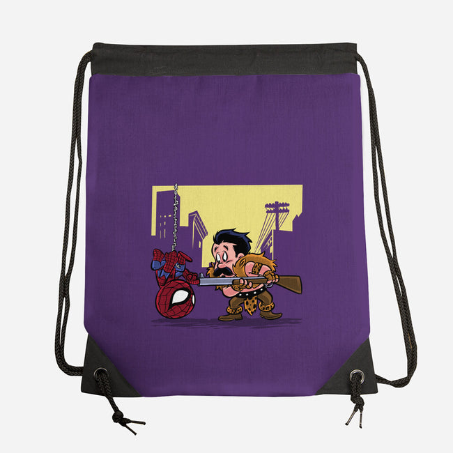 Kraven Fudd-None-Drawstring-Bag-zascanauta