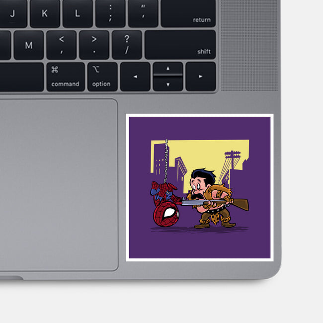 Kraven Fudd-None-Glossy-Sticker-zascanauta