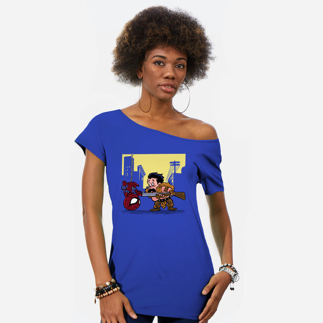 Kraven Fudd-Womens-Off Shoulder-Tee-zascanauta