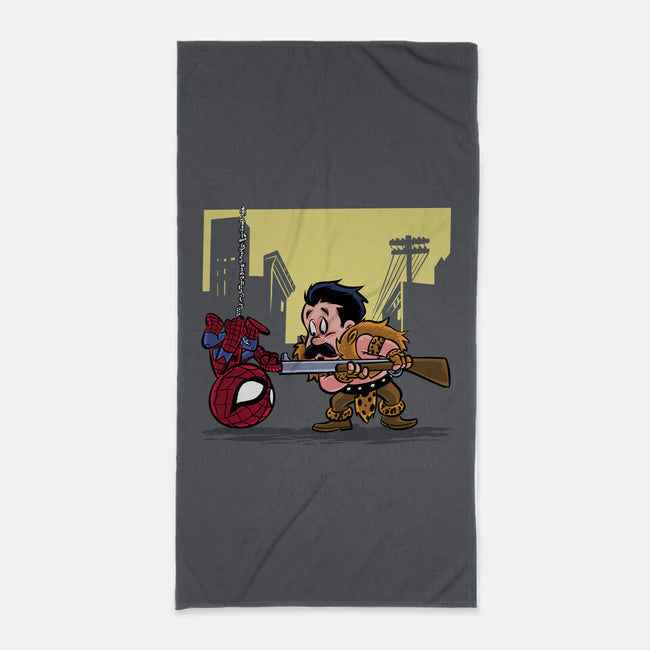 Kraven Fudd-None-Beach-Towel-zascanauta