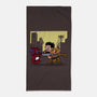 Kraven Fudd-None-Beach-Towel-zascanauta