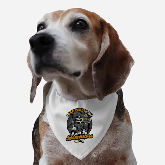 Death Beer-Dog-Adjustable-Pet Collar-Studio Mootant
