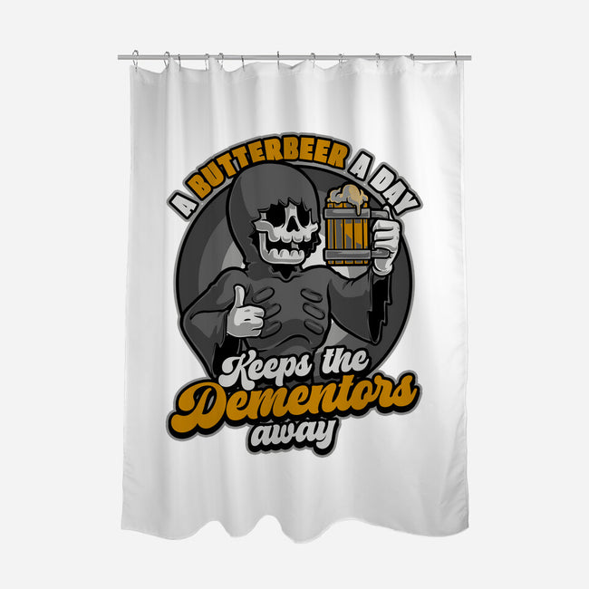 Death Beer-None-Polyester-Shower Curtain-Studio Mootant