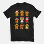 Ginger Christmas-Womens-Fitted-Tee-Vallina84