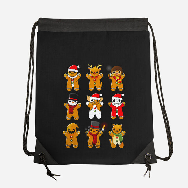 Ginger Christmas-None-Drawstring-Bag-Vallina84