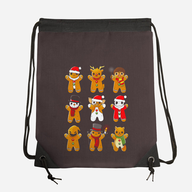 Ginger Christmas-None-Drawstring-Bag-Vallina84