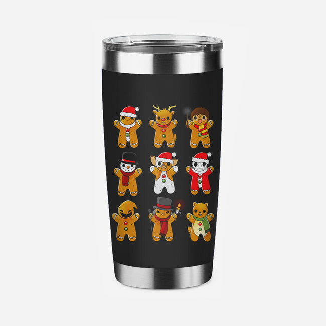 Ginger Christmas-None-Stainless Steel Tumbler-Drinkware-Vallina84