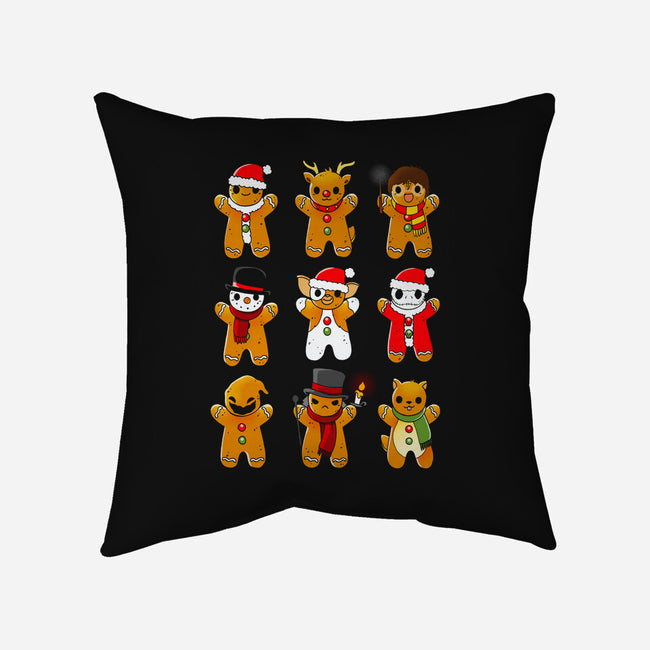 Ginger Christmas-None-Removable Cover-Throw Pillow-Vallina84