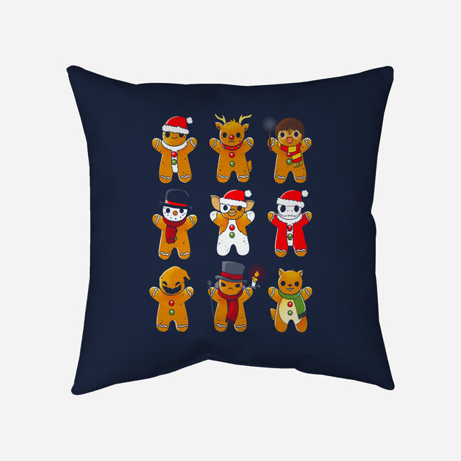 Ginger Christmas-None-Removable Cover-Throw Pillow-Vallina84