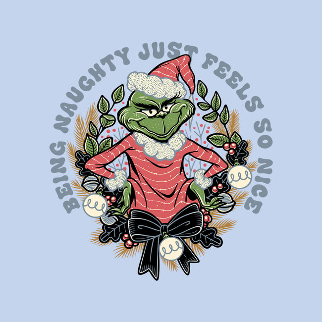 Naughty Grinch-Unisex-Crew Neck-Sweatshirt-momma_gorilla