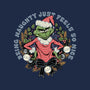 Naughty Grinch-None-Removable Cover w Insert-Throw Pillow-momma_gorilla