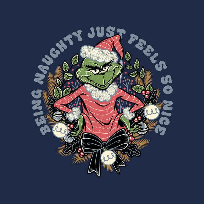 Naughty Grinch-Womens-Basic-Tee-momma_gorilla